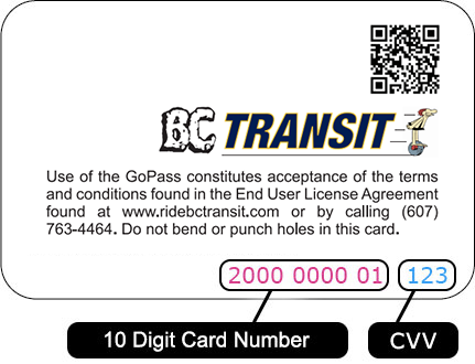 Check balance of your card