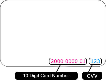 Check balance of your card