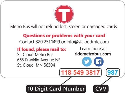 Check balance of your card