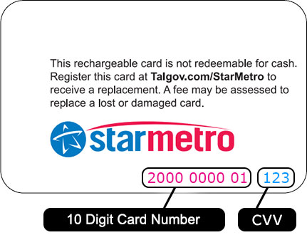 Check balance of your card